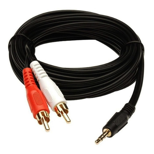 Cable Audio 3.5mm A 2 Rca De 1.5 Metros