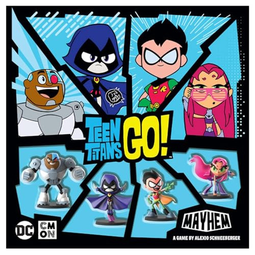 Juego De Mesa Cmon Teen Titans Go! Mayhem