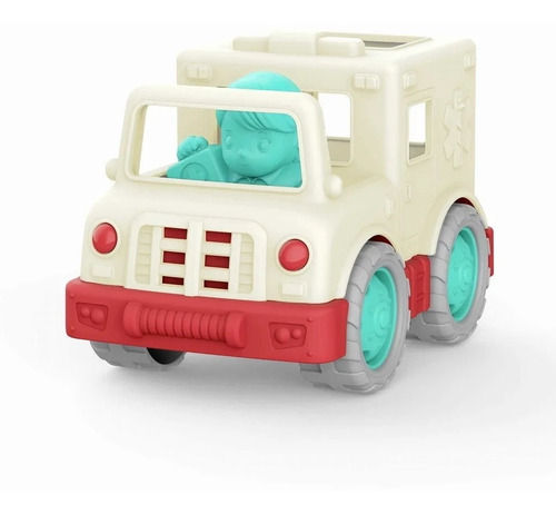 Vehículo Ambulancia Con Muñeco Wonder Wheels Ve1052z