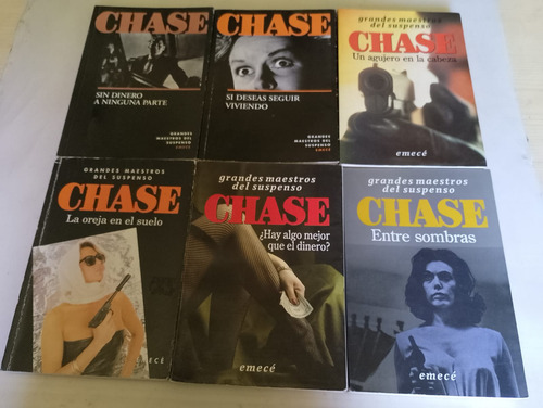 Libros - Novelas De - James Hadley Chase - Policiales. (Usado)
