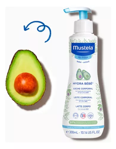 Hydra bebé leche corporal con Aguacate Bio