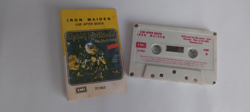 Iron Maiden Live After Death Vol 2 Cassette 