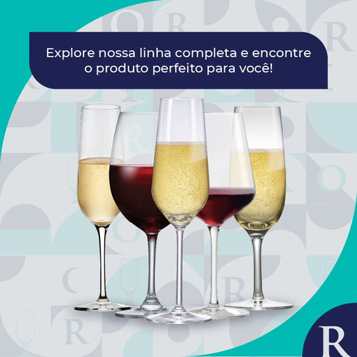 Taça de Cristal , Taça de Vinho Grappa 135ml, Ruvolo