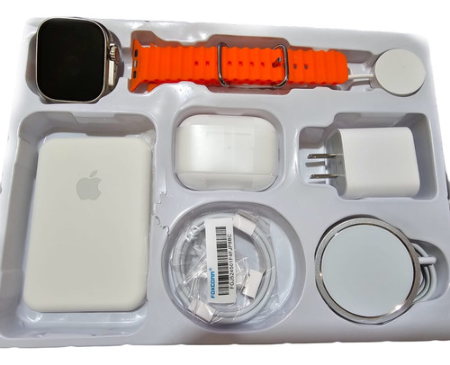 Kit Para iPhone +smartwatch Ultra 2 +AirPods Pro2 +magsafe
