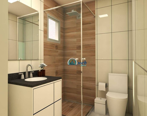 Cobertura Duplex Com 2 Dormitórios À Venda, 90 M² Por R$ 310.000 - Vila Príncipe De Gales - Santo André/sp - Co0956