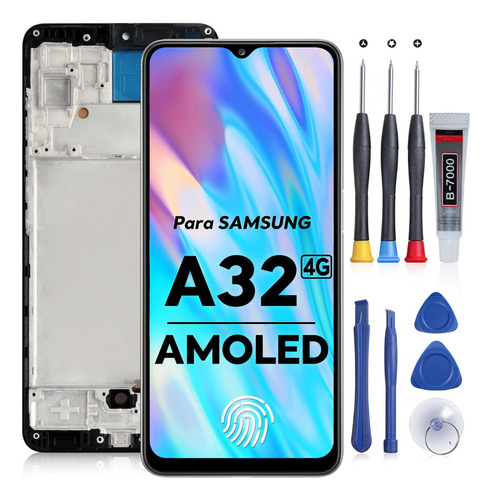 Pantalla Amoled For Samsung A32 4g A325 Con Marco