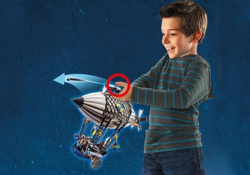 Imagen 4 de 9 de Playmobil Novelmore Zeppelin Novelmore De Dario 70642 Edu