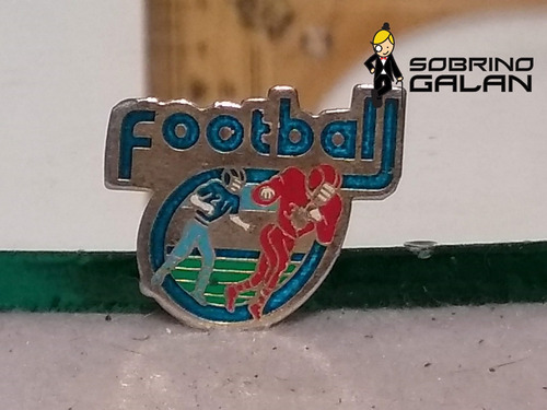 Pin Metálico De Jugadores De Football Americano 3cm 