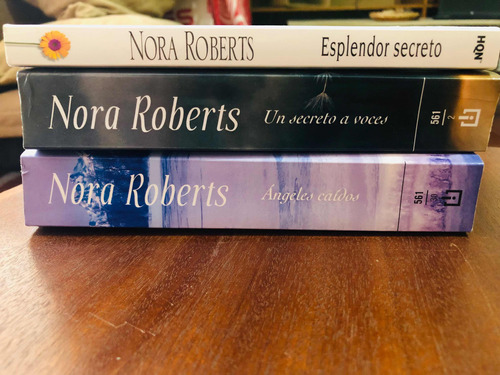 Pack 3 Libros. Autora Nora Roberts