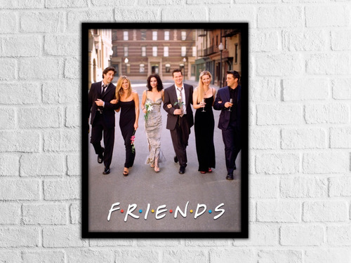 Cuadro Friends Serie Tv 30x40