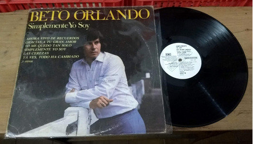 Beto Orlando Simplemente Yo Soy 1981 Disco Vinilo Lp