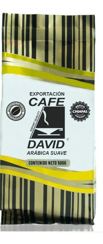 Café David - Tipo Exportación De Chiapas Bolsa 500 Grs