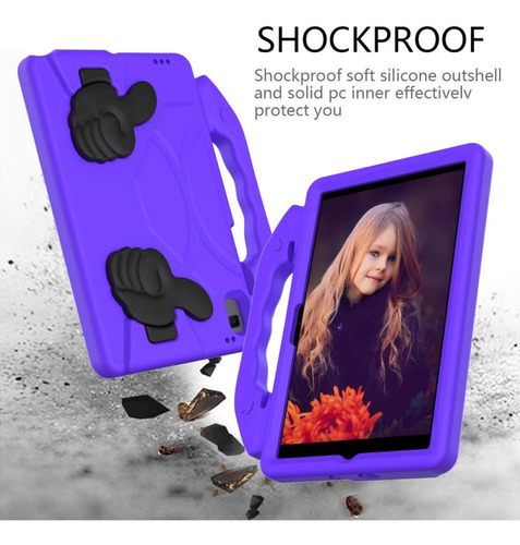 Funda Protector Anticaida Niños Kid Samsung Tab S6 Lite P610