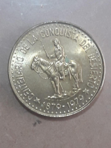 Moneda De Argentina De 100 Pesos Conmemorativa 1979