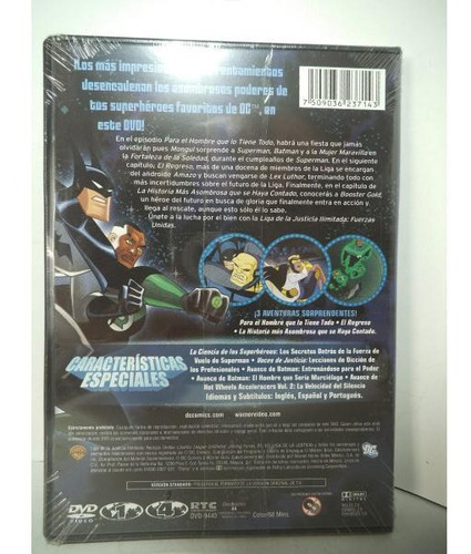 Imagen 2 de 2 de Liga De La Justicia Ilimitada Fuerzas Unidas Dvd