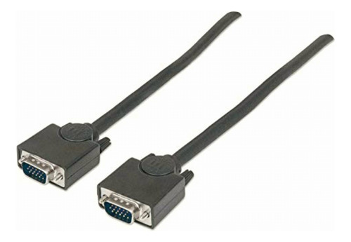 Manhattan Cable Vga Para Monitor O Proyector, 20 Mts Negro