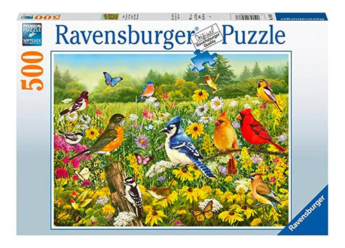Puzzle Pájaros En El Jardín - 500 Piezas