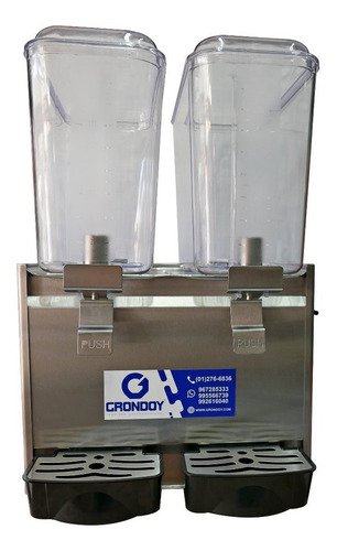 Máquina Refresquera Chichera 2 Tolvas Acero Inoxidable