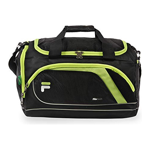 Bolsa De Lona Deportiva Advantage De 19 , Negro/lima