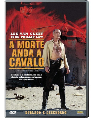 A Morte Anda À Cavalo - Dvd - Lee Van Cleef