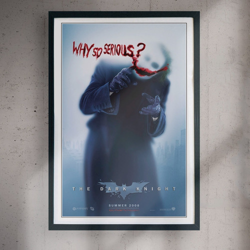 Cuadro 60x40 Peliculas - Batman Joker - Movie Poster 