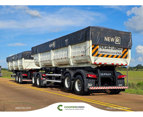 Rodocaçamba Randon Basculante New R 23/24 9 Eixos 25m