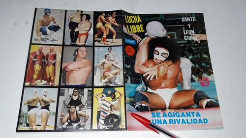 Revista Lucha Libre Hijo Del Santo Y Leon Chino. 1988. (Usado)