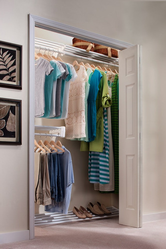 Shelf Kit Closet 18 18,4 Pie Espacio Para Colgar Estante