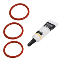 Comprar 3x Anel Vedação Vermelho + 1 Lubrificante Cafeteira Delonghi