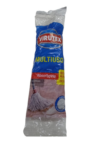 Repuesto Multiuso Mopa Redonda Algodón Absorb Virutex