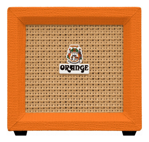 Amplificador Orange Crush Micro Transistor para guitarra de 3W, cor laranja, 220V