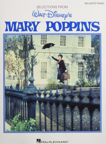 Libro: Mary Poppins-big Note Piano Selections (big Note