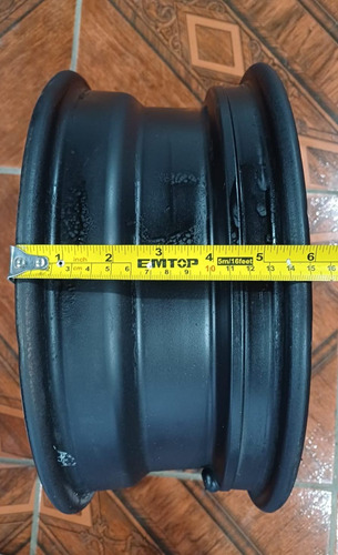 Llanta Fiat Uno Fiorino Fire R13 4x100 Chapa Original Negro