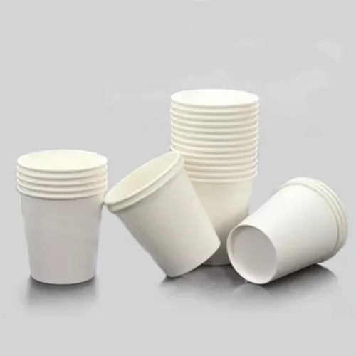 Copo De Papel Branco P Suco Cafe Agua 180ml Com 100un.