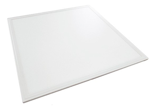 Panel Led De Techo 48w 3000k 605x605mm Bisel Aluminio 