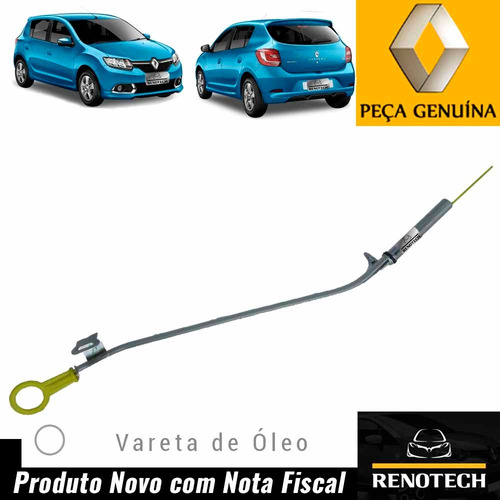 Vareta De Oleo Com Tubo Symbol 1.6 8v 2007 A 2010 8200678386