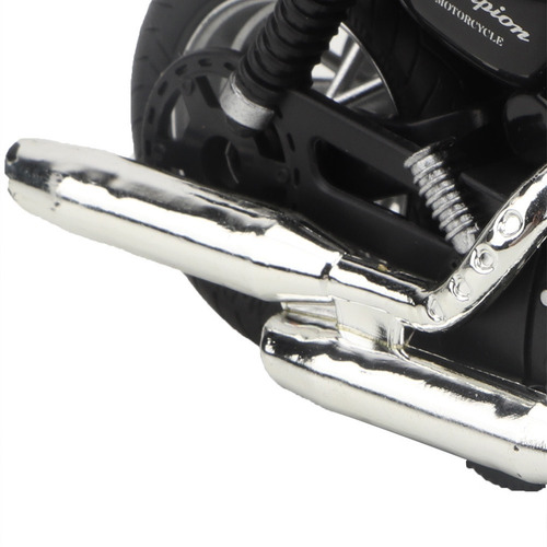 Modelo De Moto Eléctrica Toy Alloy Motorcycle Light Music