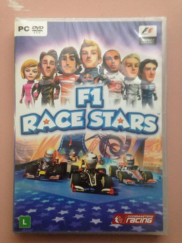 F1 Race Stars Formula One Pc Original Lacrado R$39,91