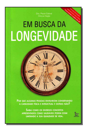 Libro Em Busca Da Longevidade De Cabral Dra Paula Matrix