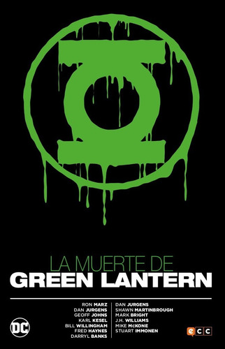 Ecc España - Dc Comics - La Muerte De Green Lantern - Nuevo!