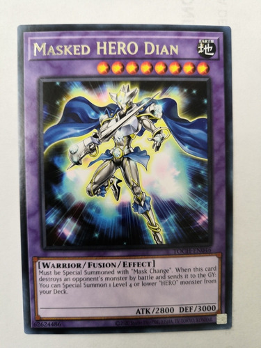 Masked Hero Dian Rare Yugioh 