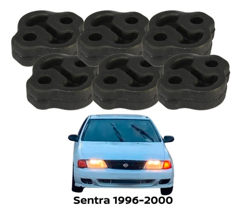 Gomas Soporte Escape (6) Sentra 1998