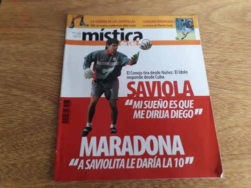 Revista Mistica 1/7/00 Saviola Romagnoli Goycochea Campana 