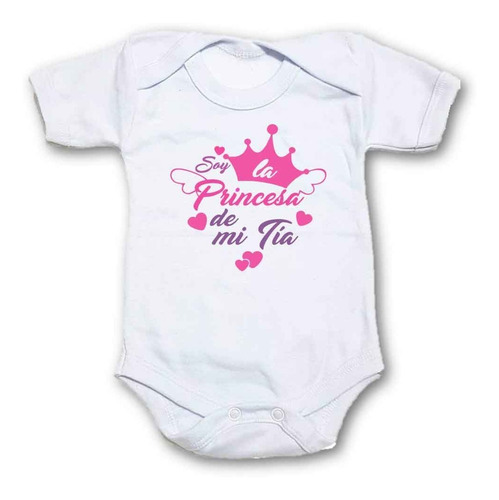 Pañalero De Niña Soy La Princesa De Mi Tía