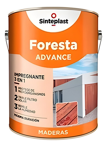 Foresta Advance Roble Brillante 4 Lts Stp