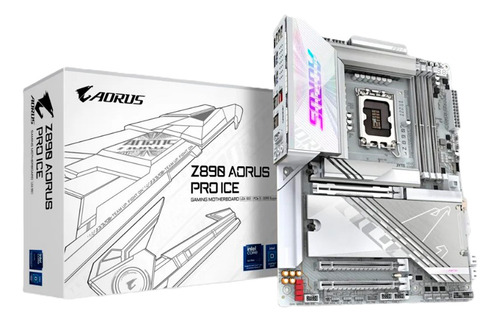 Tarjeta Madre Gigabyte Z890 Aorus Pro Ice S-1851 4x Ddr5