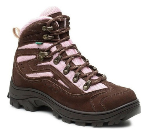 Botas Tácticas De Dama Kallucci Trekking Caza Airsoft Rosa