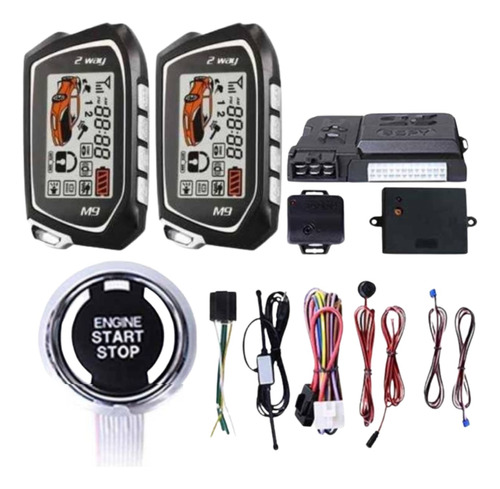 Sistema De Alarma Para Vehículo Spy Tiger Lc095-836