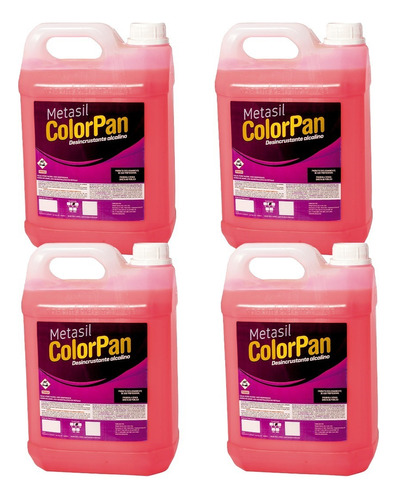 Detergente Desincrustante Alcalino Color Pan 20 Litros
