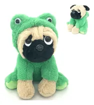 Comprar Pug Animal Relleno Vestido Como Una Rana, Peluche Pug Pug Do